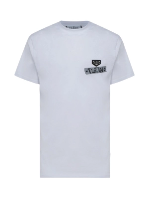Philipp Plein Logo Plaque Round Neck T-Shirt