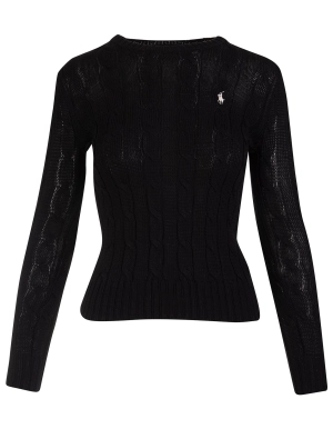 Polo Ralph Lauren Logo Embroidered Cable Knit Jumper