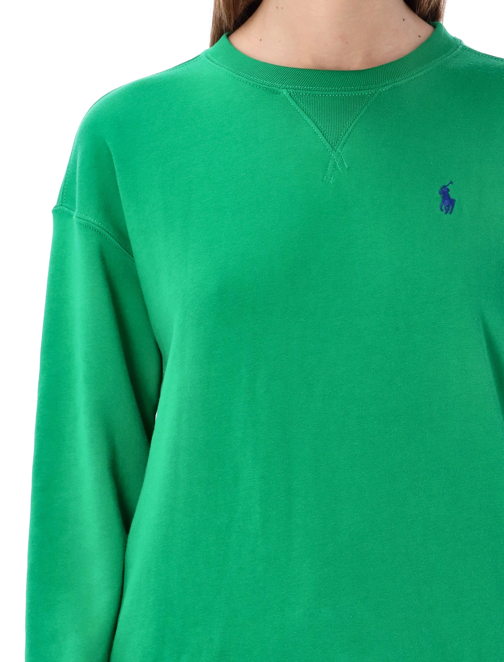 Polo Ralph Lauren Logo Embroidered Crewneck Sweatshirt