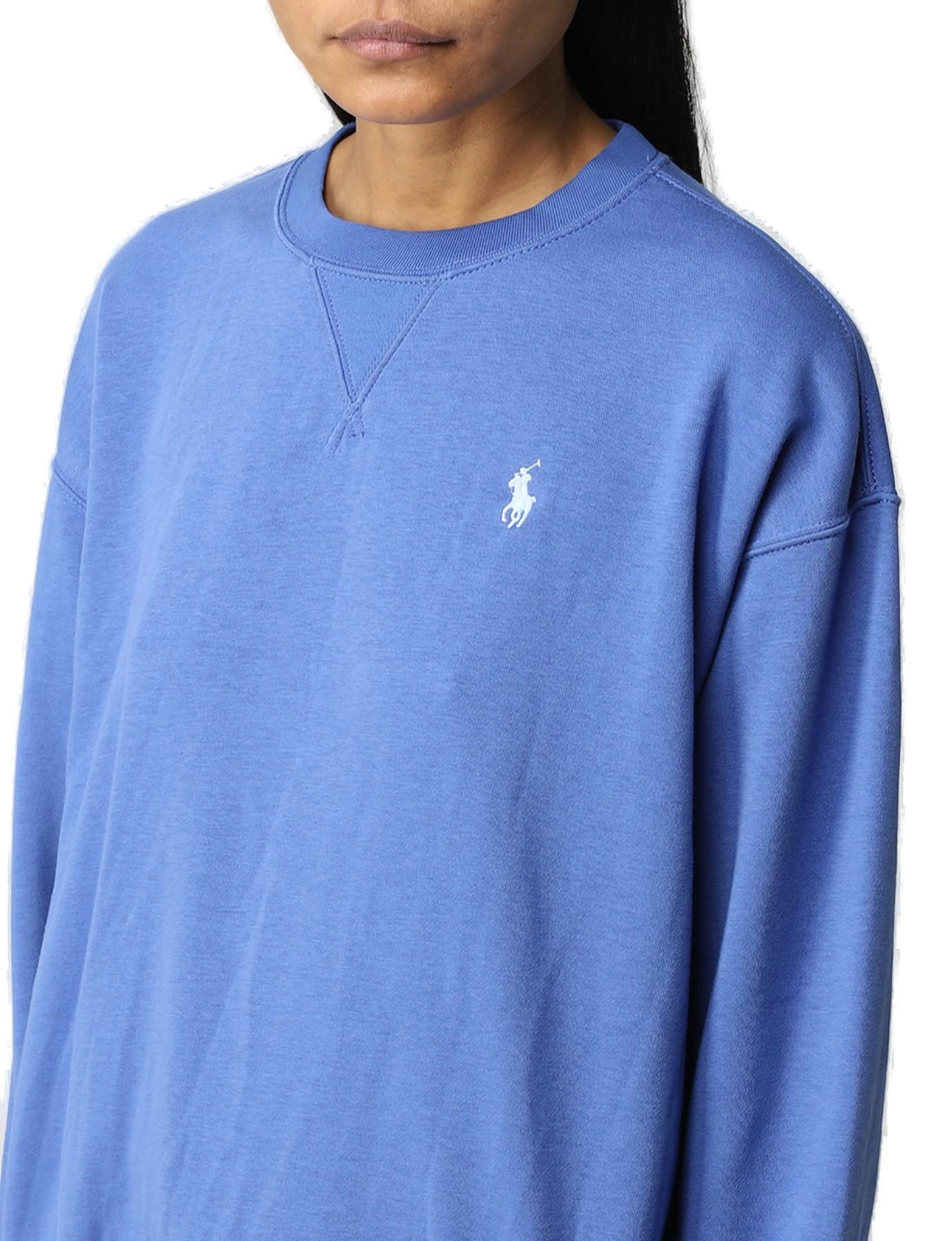Polo Ralph Lauren Logo Embroidered Crewneck Sweatshirt