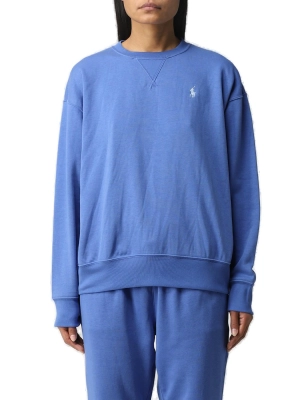 Polo Ralph Lauren Logo Embroidered Crewneck Sweatshirt