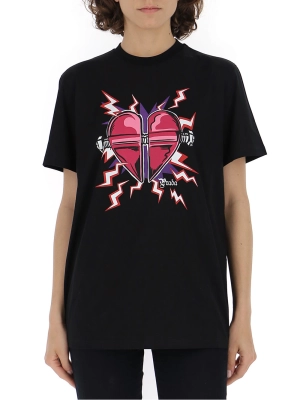 Prada Graphic Printed T-Shirt