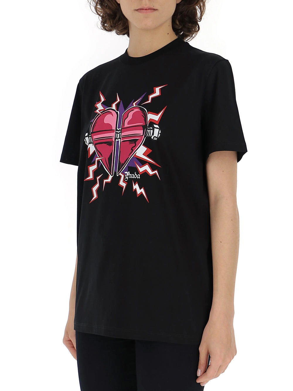 Prada Graphic Printed T-Shirt