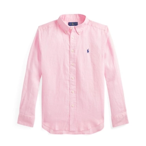 Ralph Lauren Kids Logo Embroidered Long Sleeved Shirt