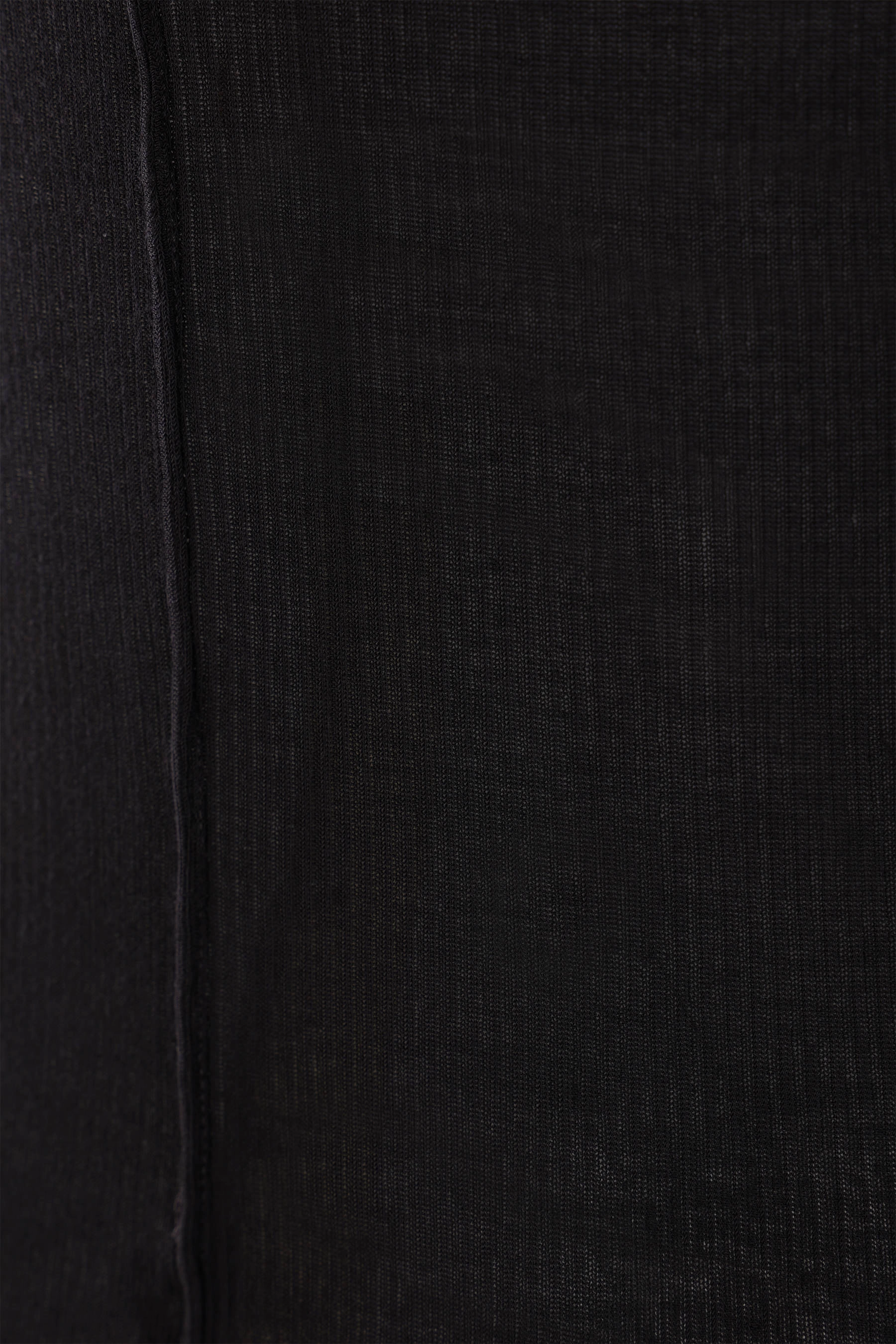 ribbed jersey long-sleeved t-shirt