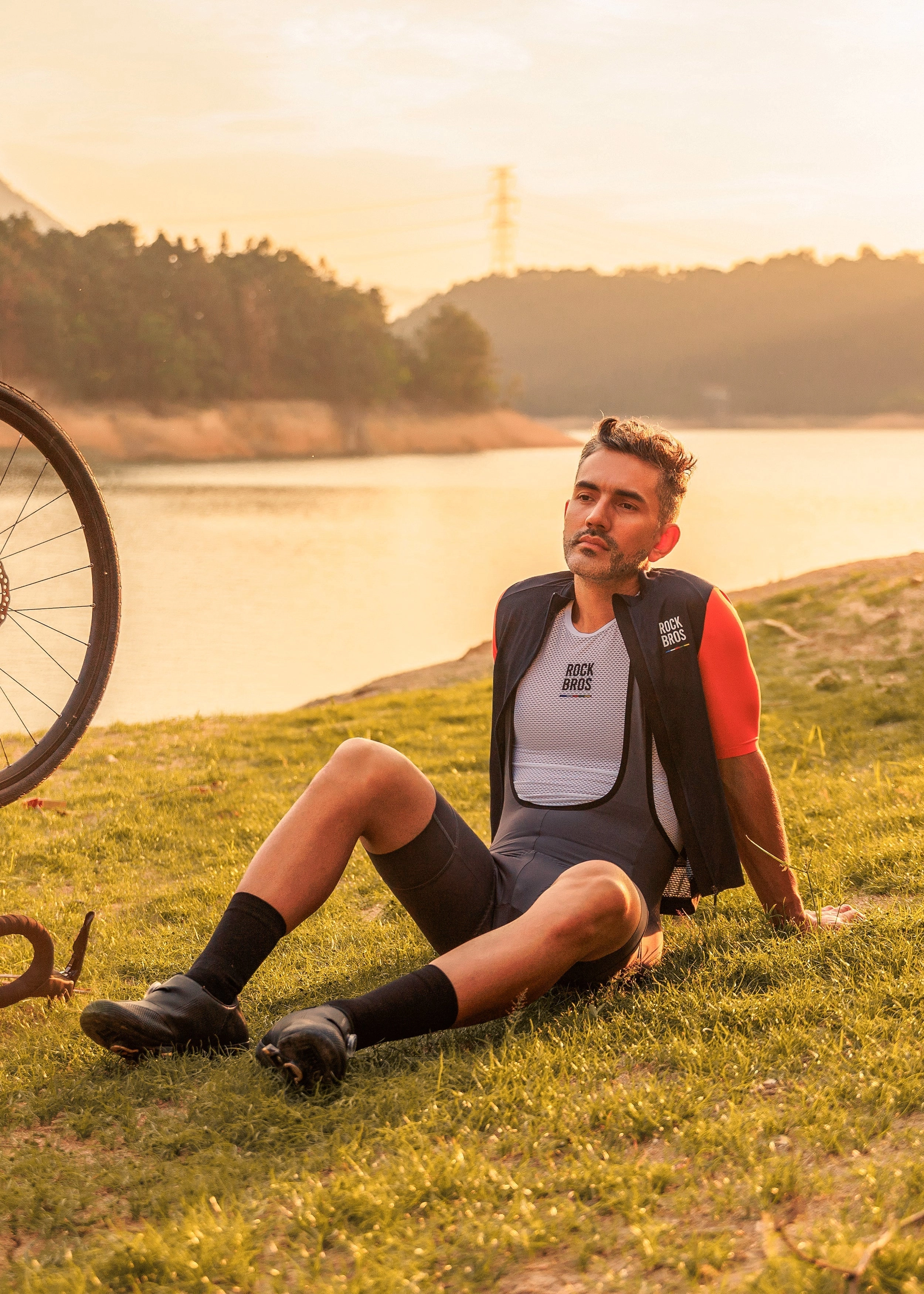 ROCKBROS Road-to-Sky Men's Bib Shorts
