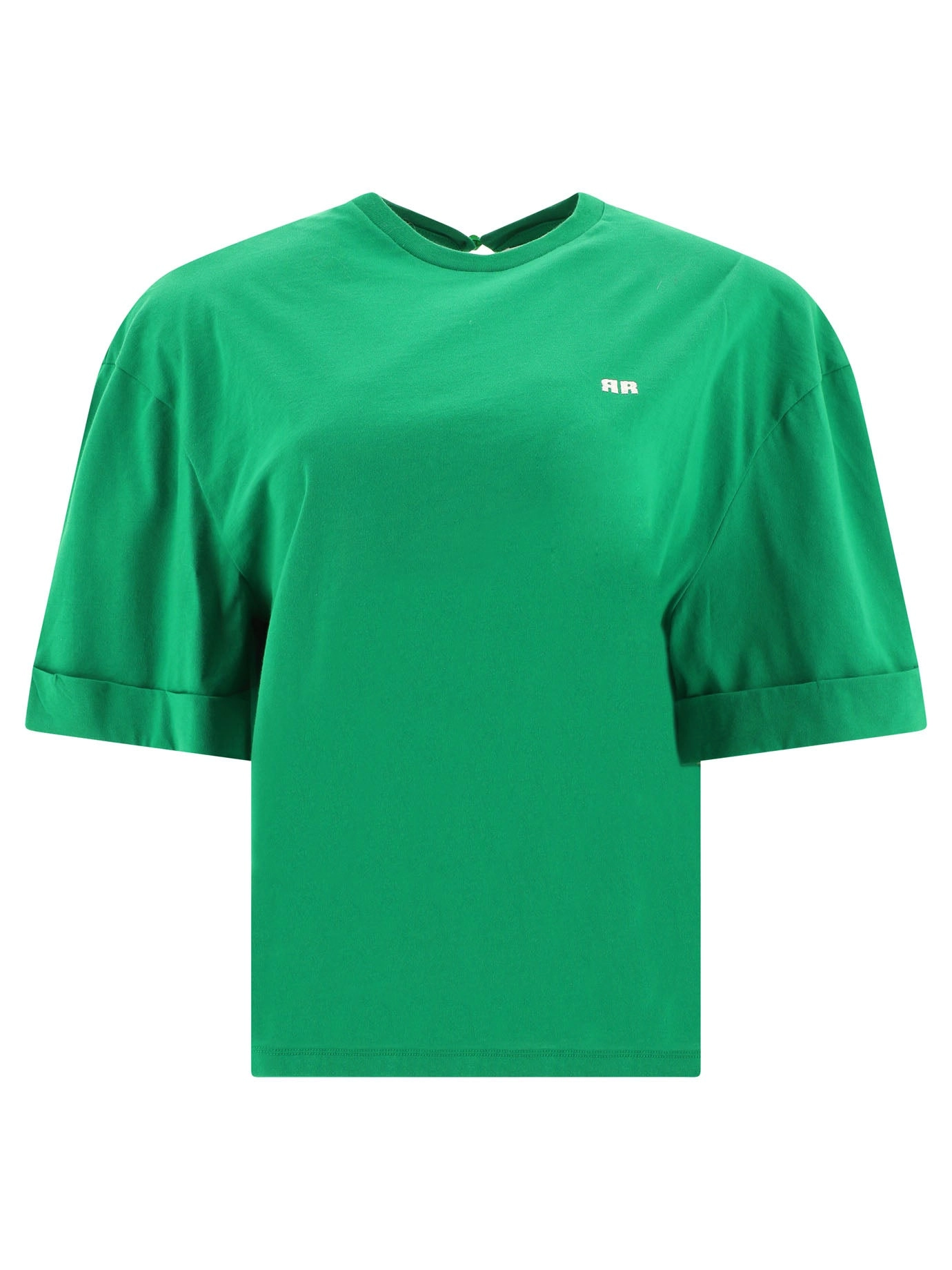 ROTATE Cut-Out Round Neck T-Shirt