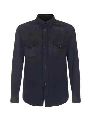 Saint Laurent Western Long-Sleeved Shirt