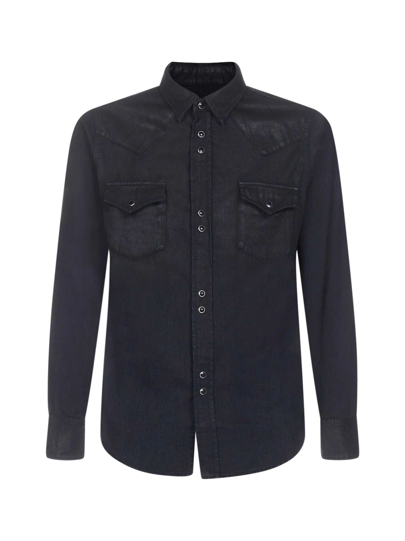 Saint Laurent Western Long-Sleeved Shirt