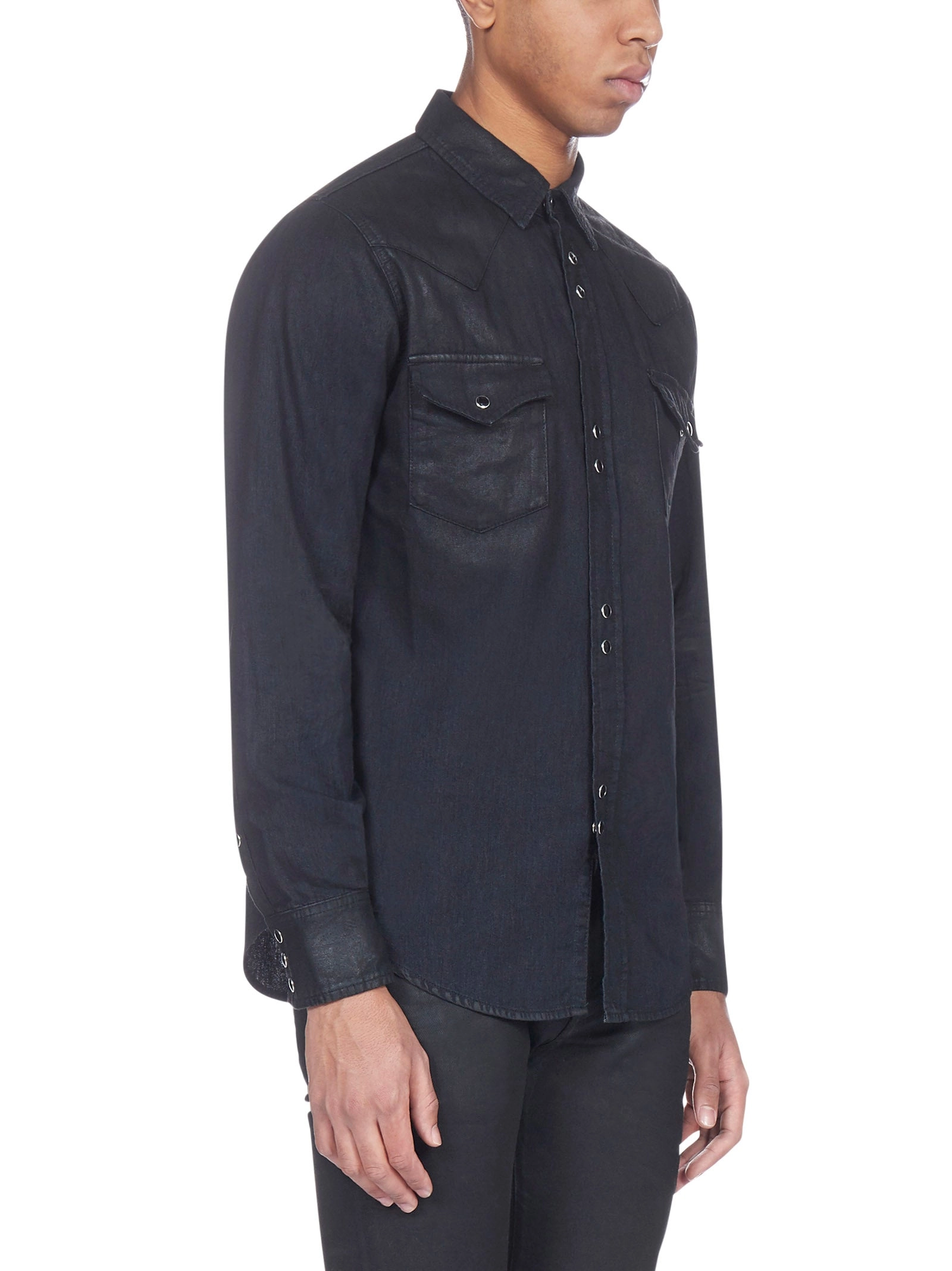 Saint Laurent Western Long-Sleeved Shirt