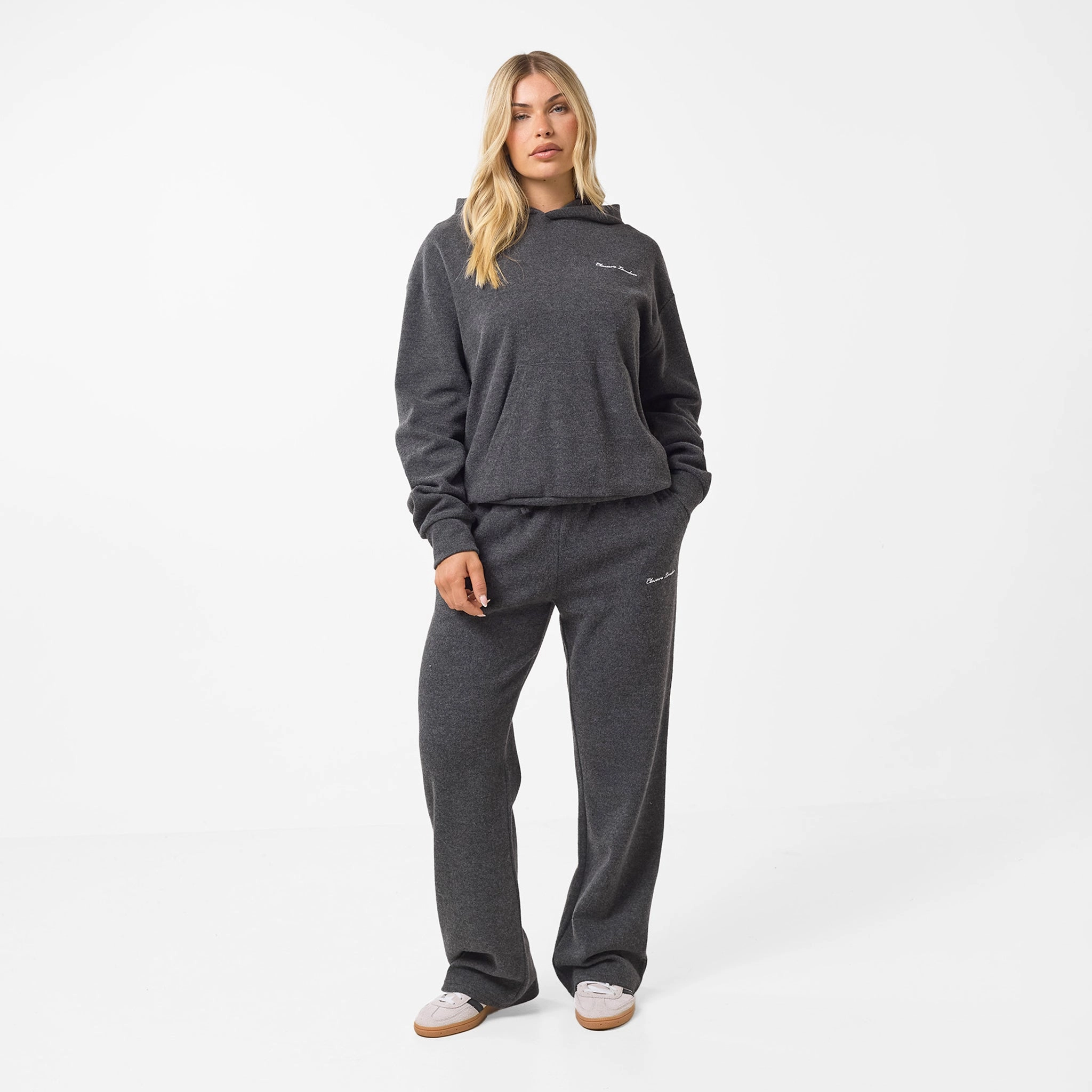 Soft Knit Tracksuit | Charcoal