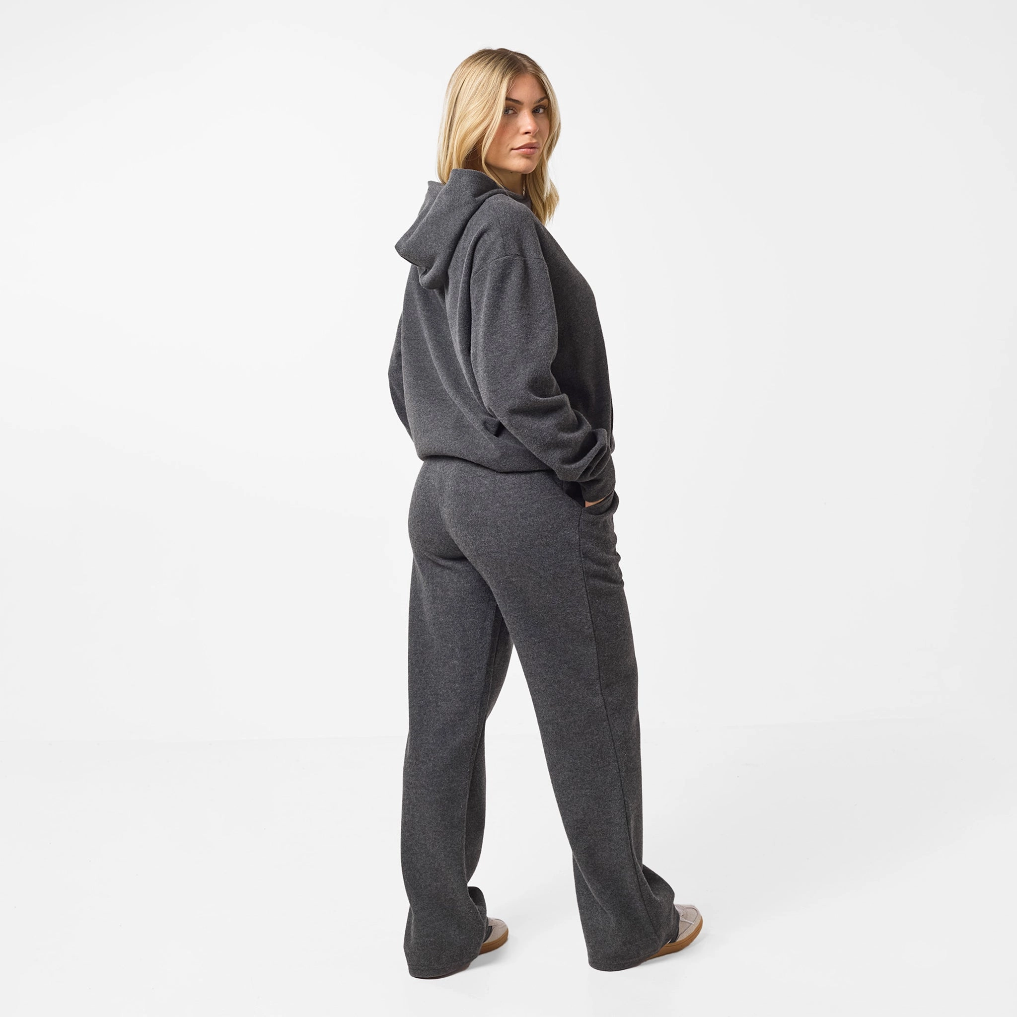 Soft Knit Tracksuit | Charcoal
