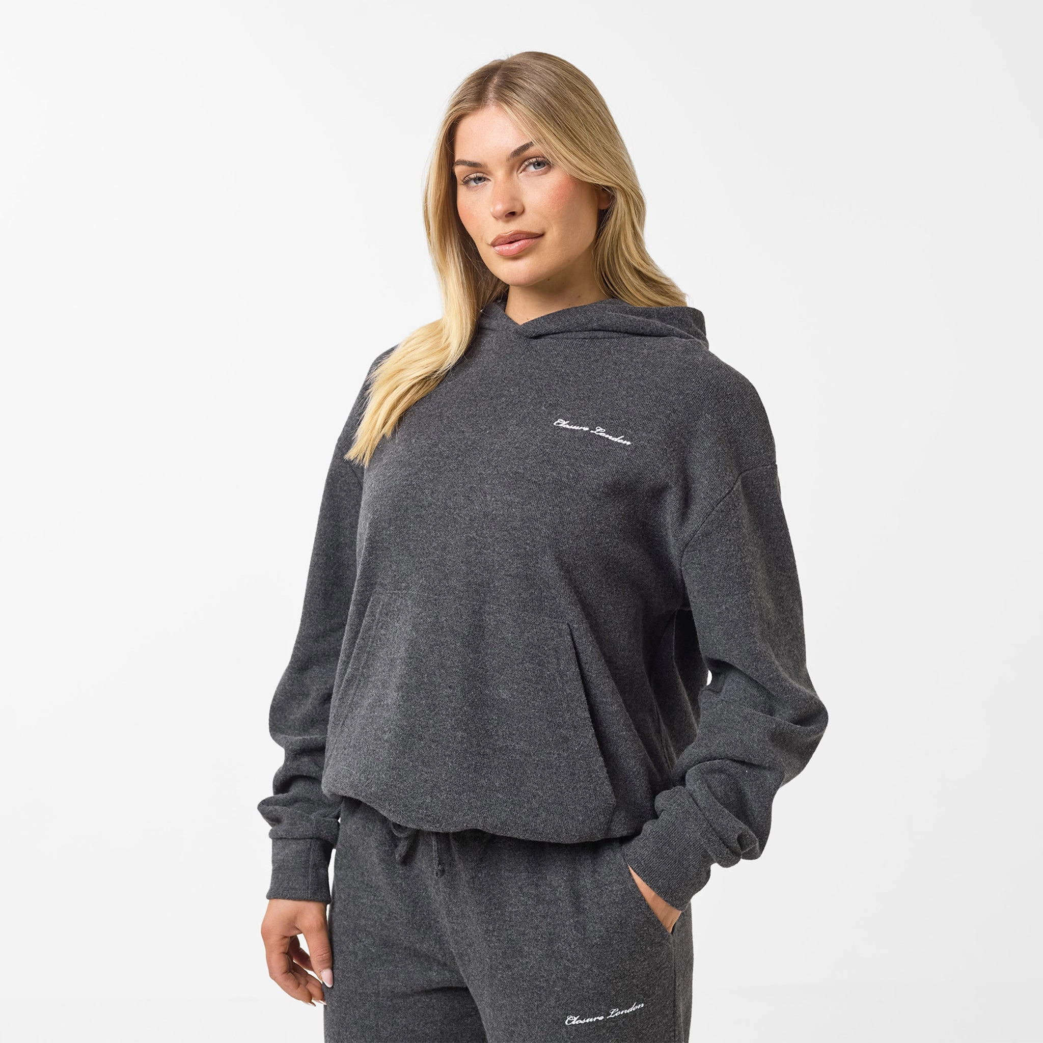 Soft Knit Tracksuit | Charcoal
