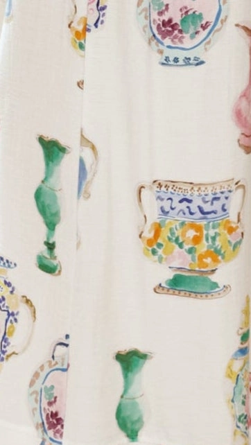 Sophia Top - Vase Print