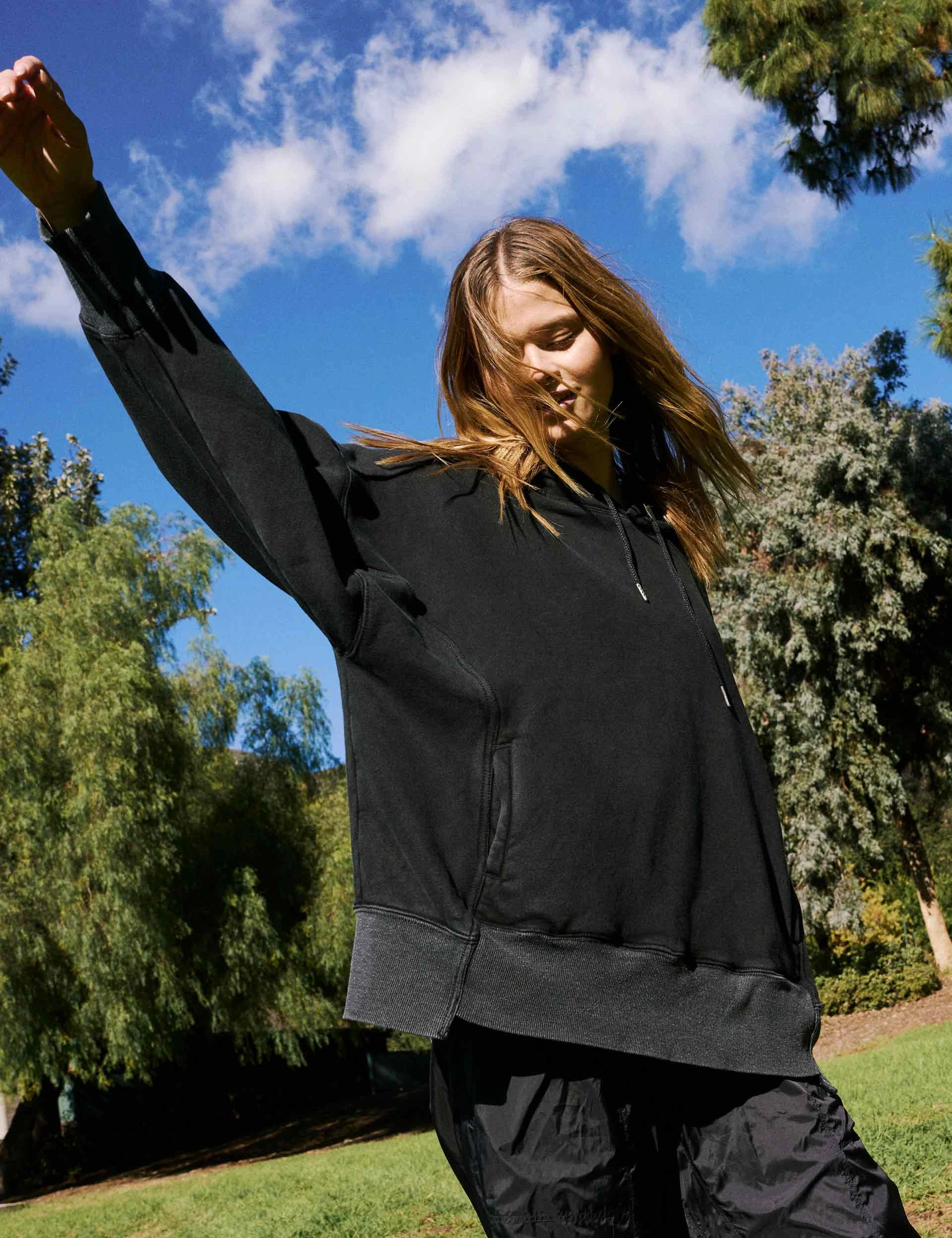 Sprint To The Finish Hoodie - Black