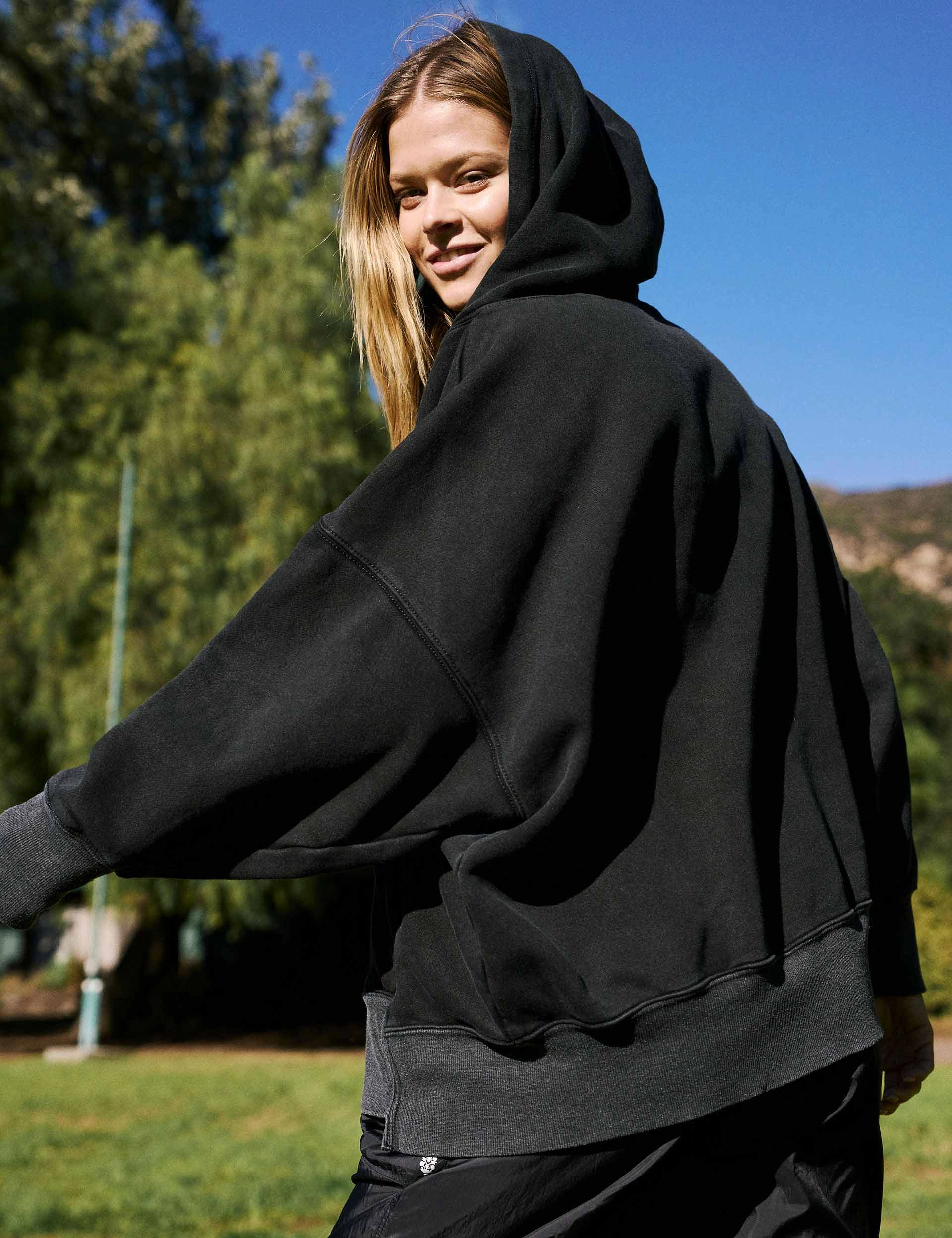 Sprint To The Finish Hoodie - Black