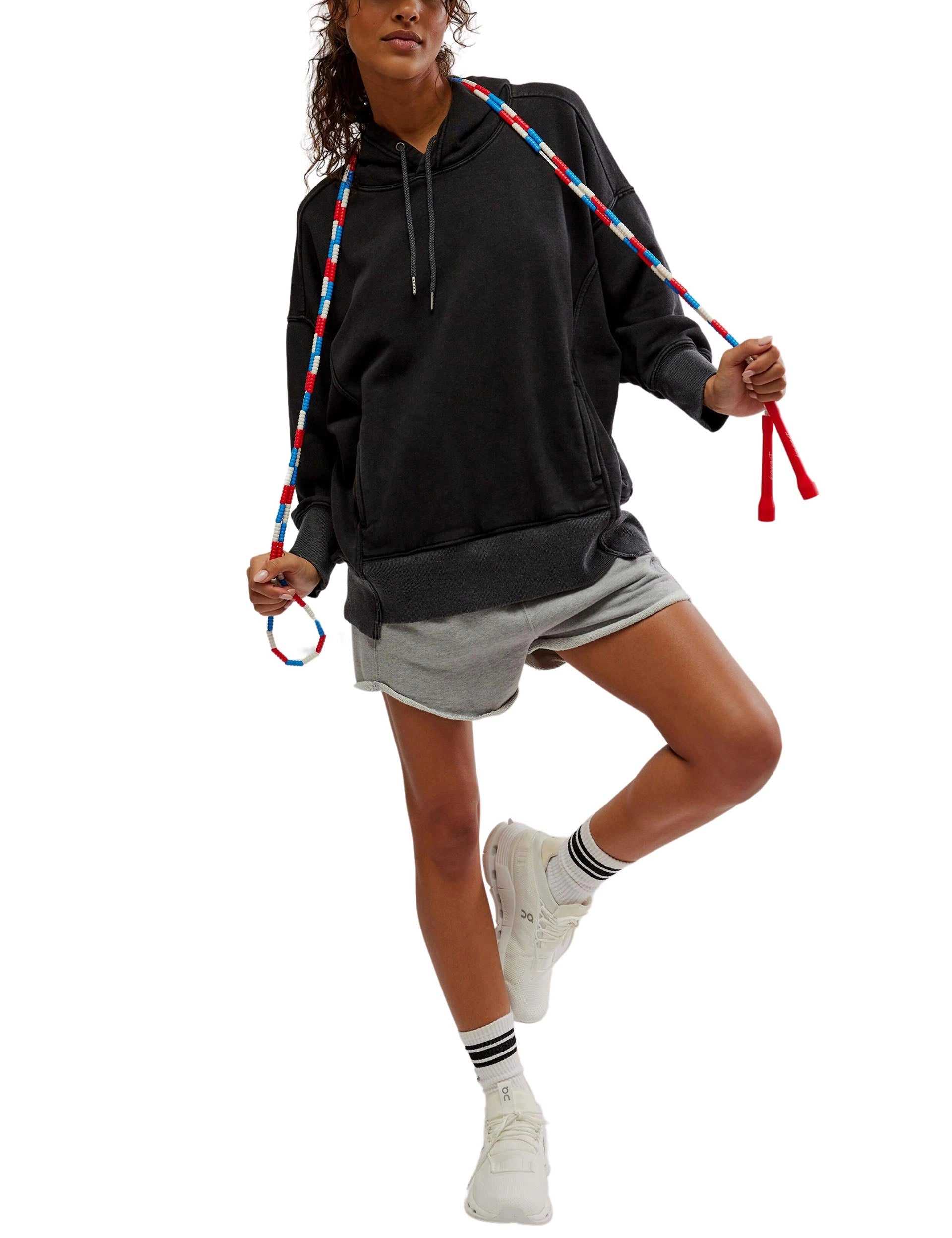 Sprint To The Finish Hoodie - Black