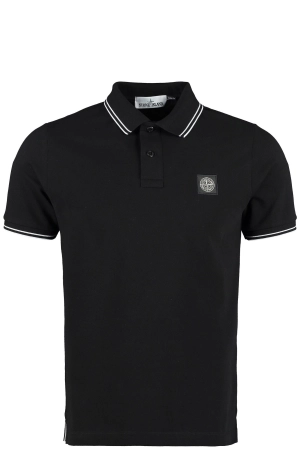Stone Island Logo Patch Polo Shirt