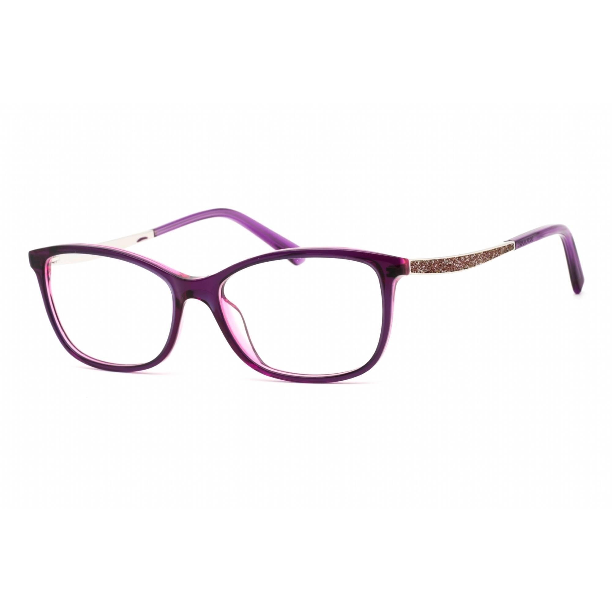 Swarovski Women's Eyeglasses - Full Rim Rectangular Violet Plastic Frame | SK5412 083