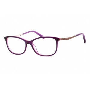 Swarovski Women's Eyeglasses - Full Rim Rectangular Violet Plastic Frame | SK5412 083