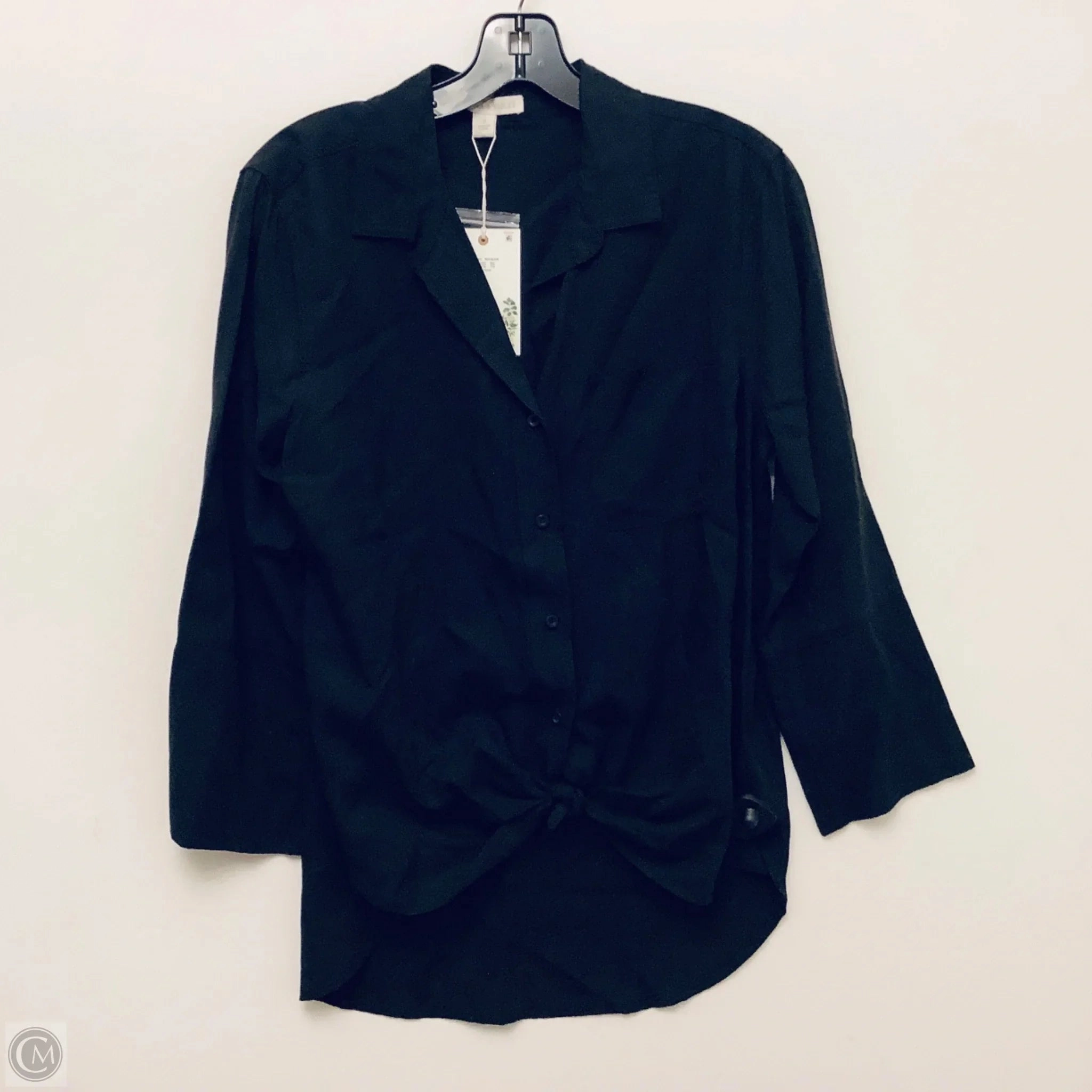 Top Long Sleeve By Chelsea And Violet In Black, Size: S