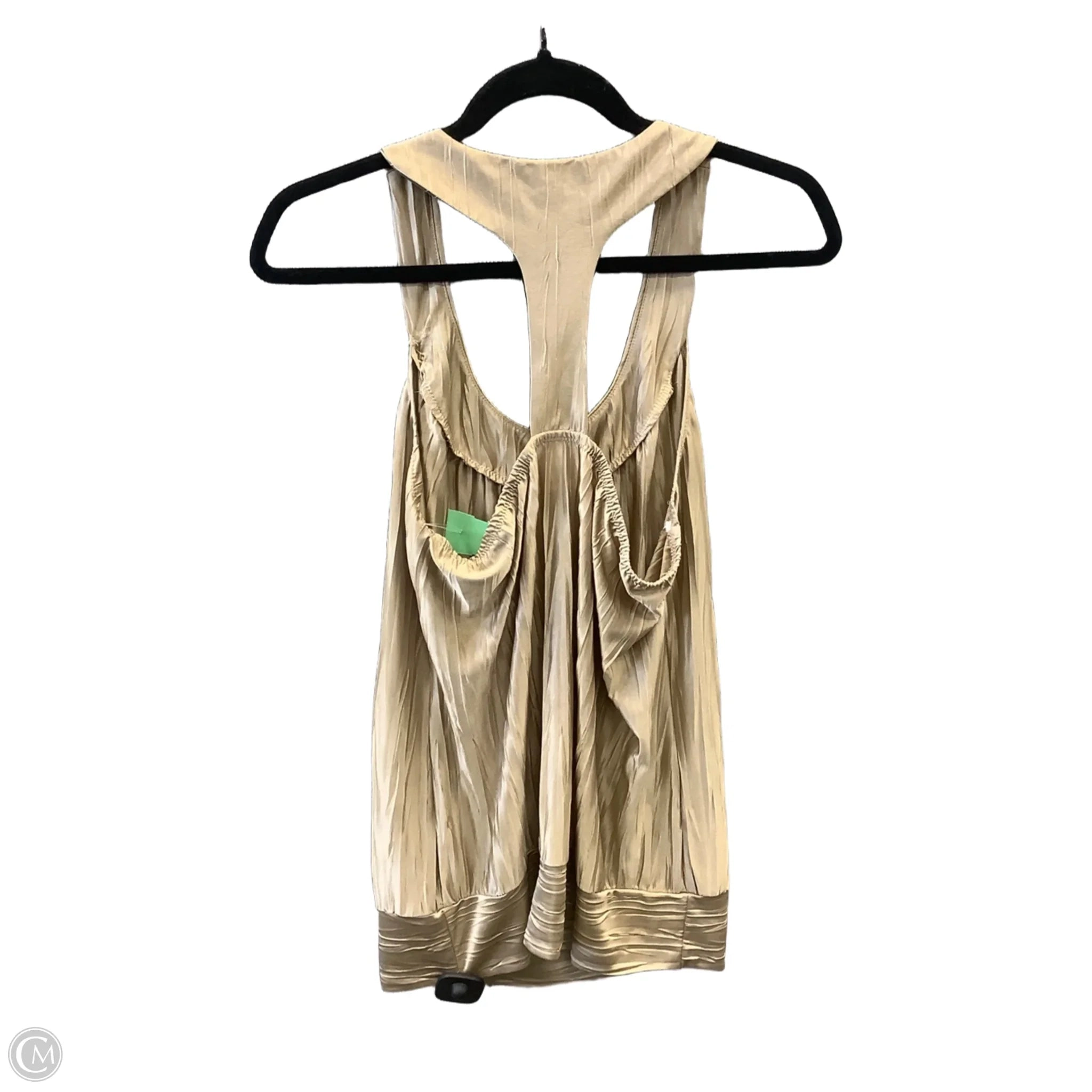 Top Sleeveless By Iz Byer In Tan, Size: L