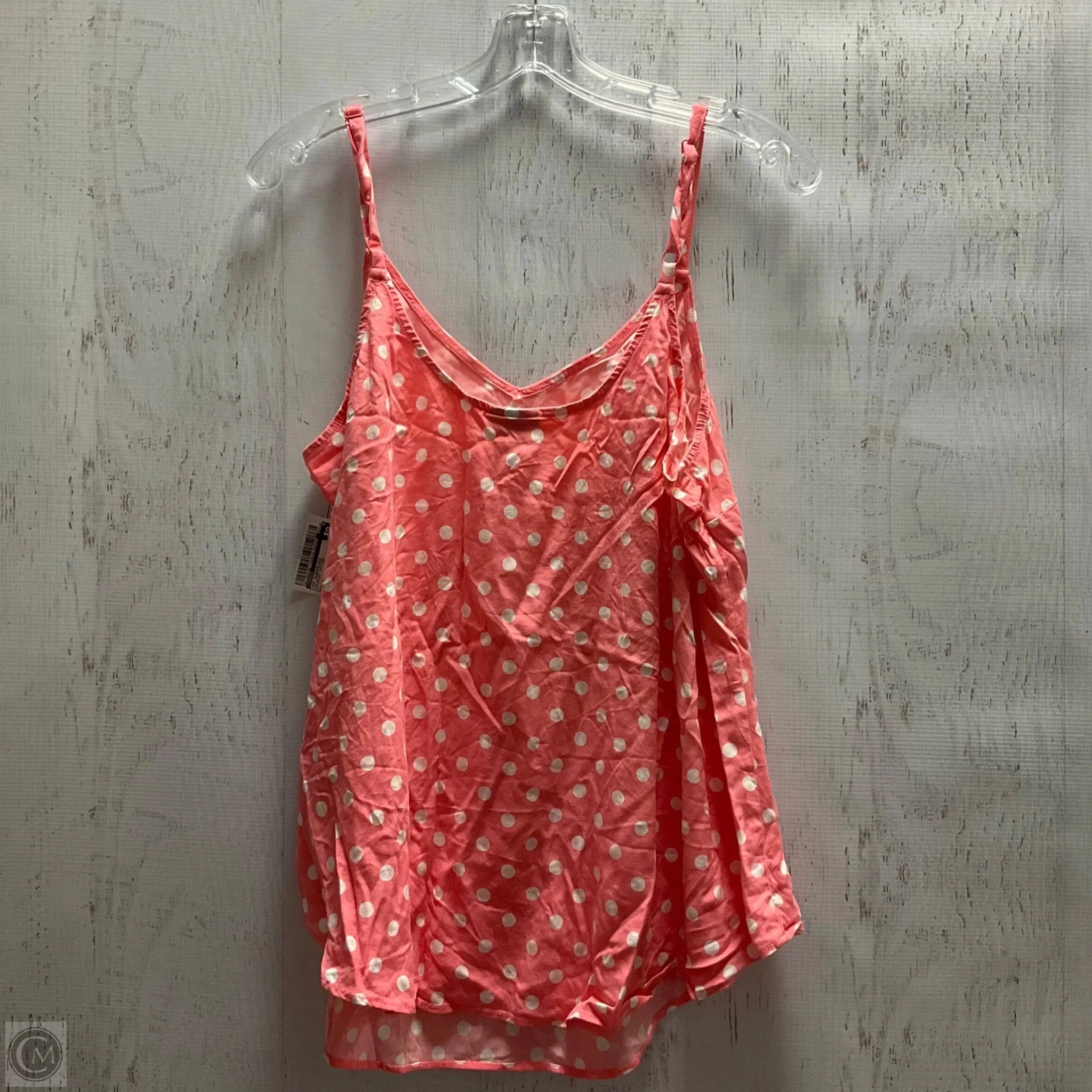 Top Sleeveless By Torrid In Polkadot Pattern, Size: L