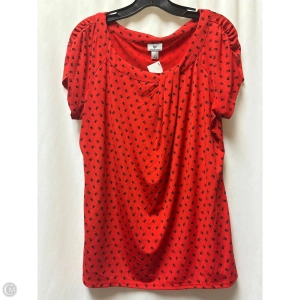 Top Sleeveless By Worthington In Red, Size: Xl