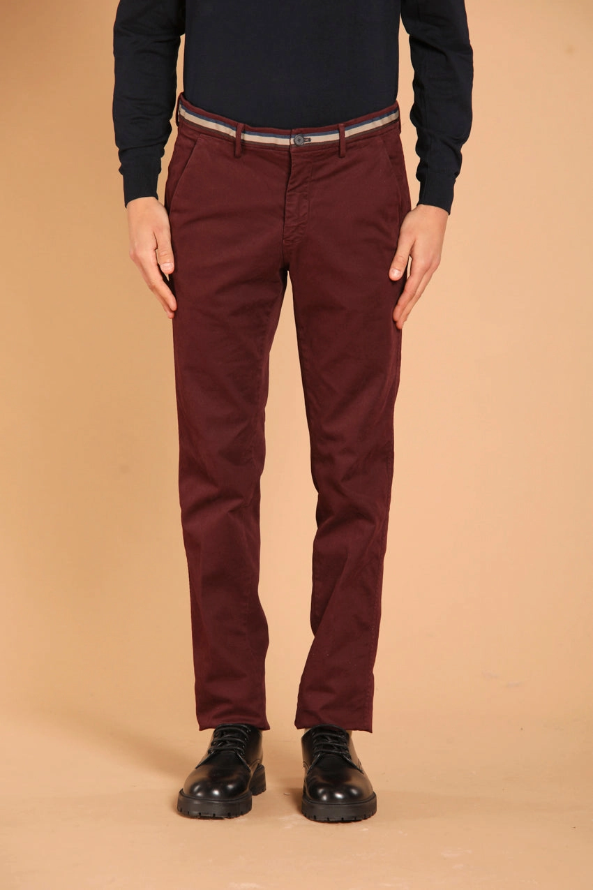 Torino Winter men's chino pants in gabardine stretch slim fit 