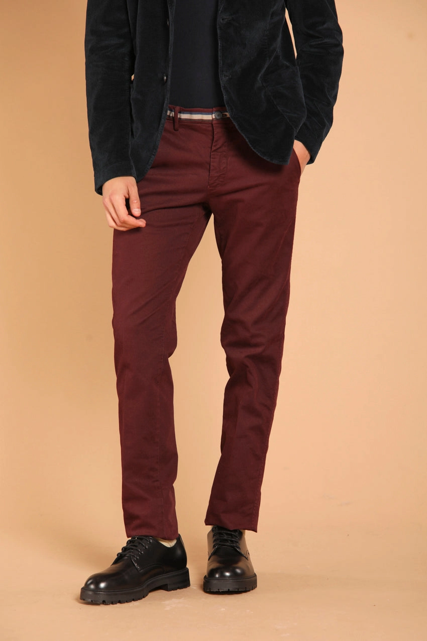 Torino Winter men's chino pants in gabardine stretch slim fit 