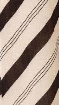 Torrey Button Up Long Sleeve Shirt - Black/Cream