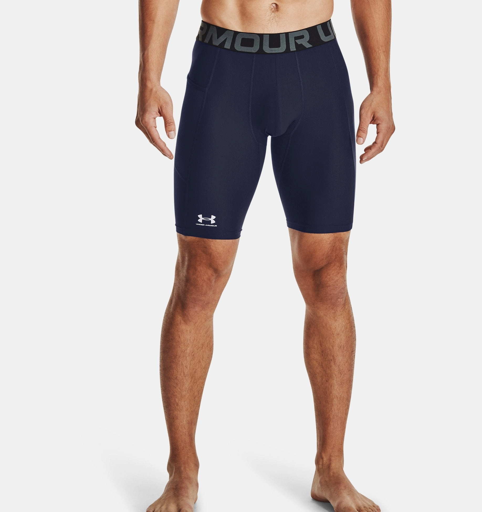Under Armour Mens Heatgeara R Pocket Long Shorts