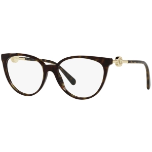 Versace Women's Eyeglasses - Full Rim Havana Plastic Cat Eye Frame | 0VE3298B 108