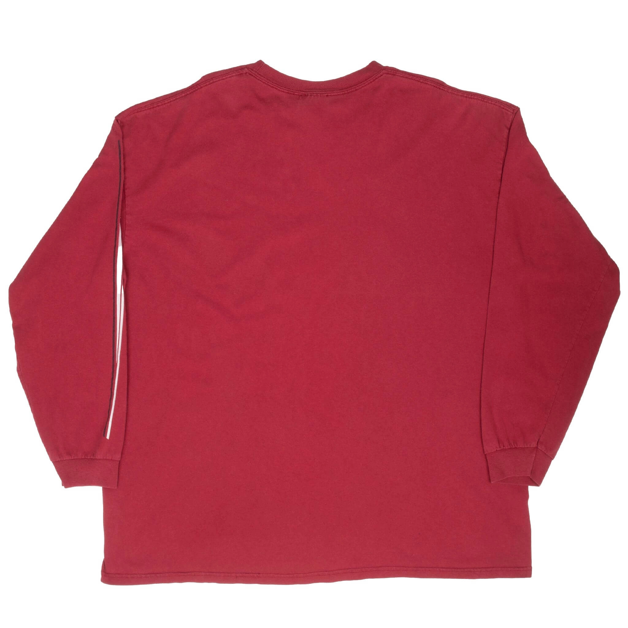 VINTAGE NIKE NCAA HOOSIERS 2000S LONG SLEEVE TEE SHIRT 2XL