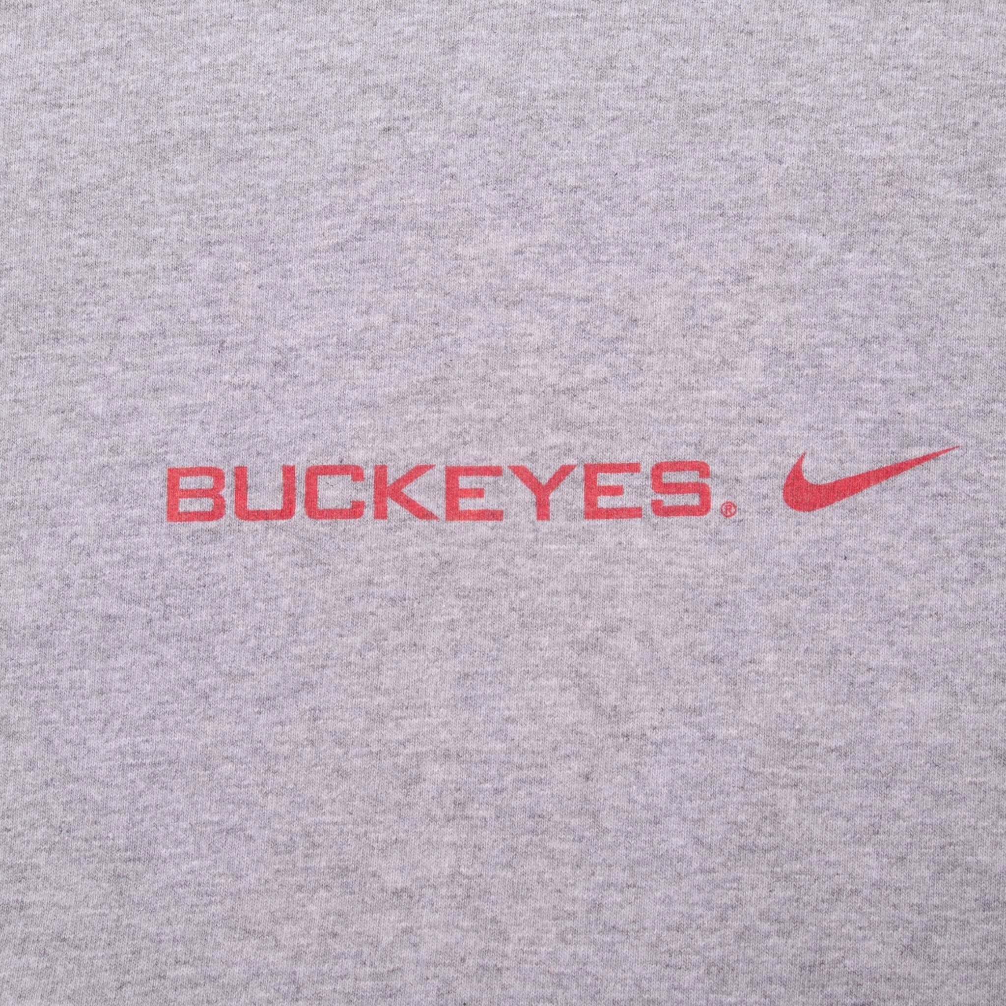 VINTAGE NIKE NCAA OHIO STATE BUCKEYES LONG SLEEVE TEE SHIRT 1990S LARGE