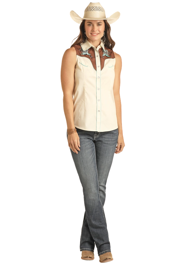 Women's White Label Boot Scootin' Snap Front Shirt #LWN0S03863