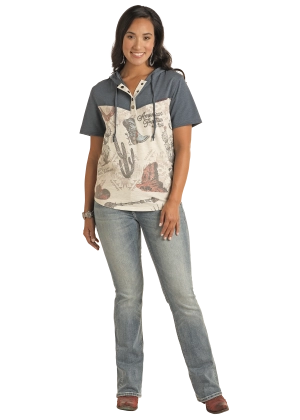 Women's White Label Hooded T-Shirt #LW91T03745