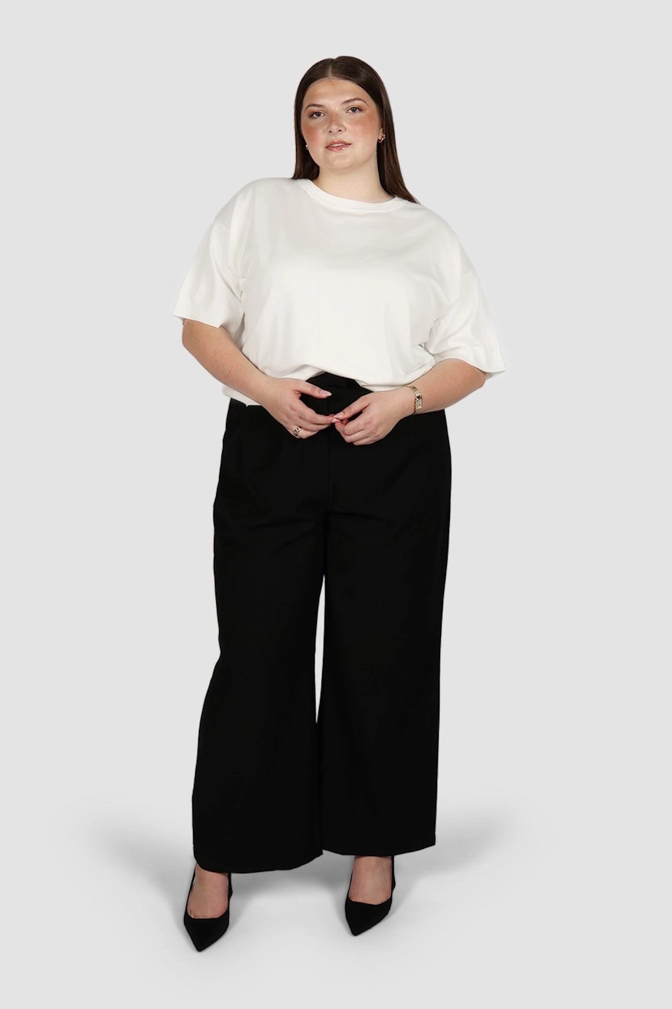 WYLER KNIT TOP MILK