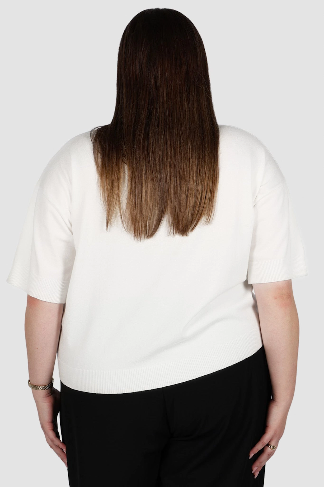WYLER KNIT TOP MILK